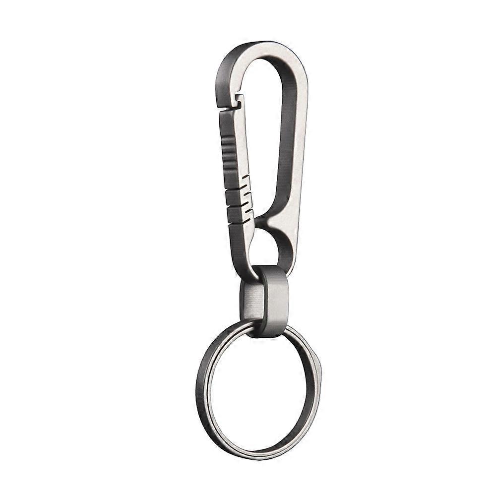 Waist Key Chain Car Keyring Outdoor Activities Rectangular Metal 1Pack