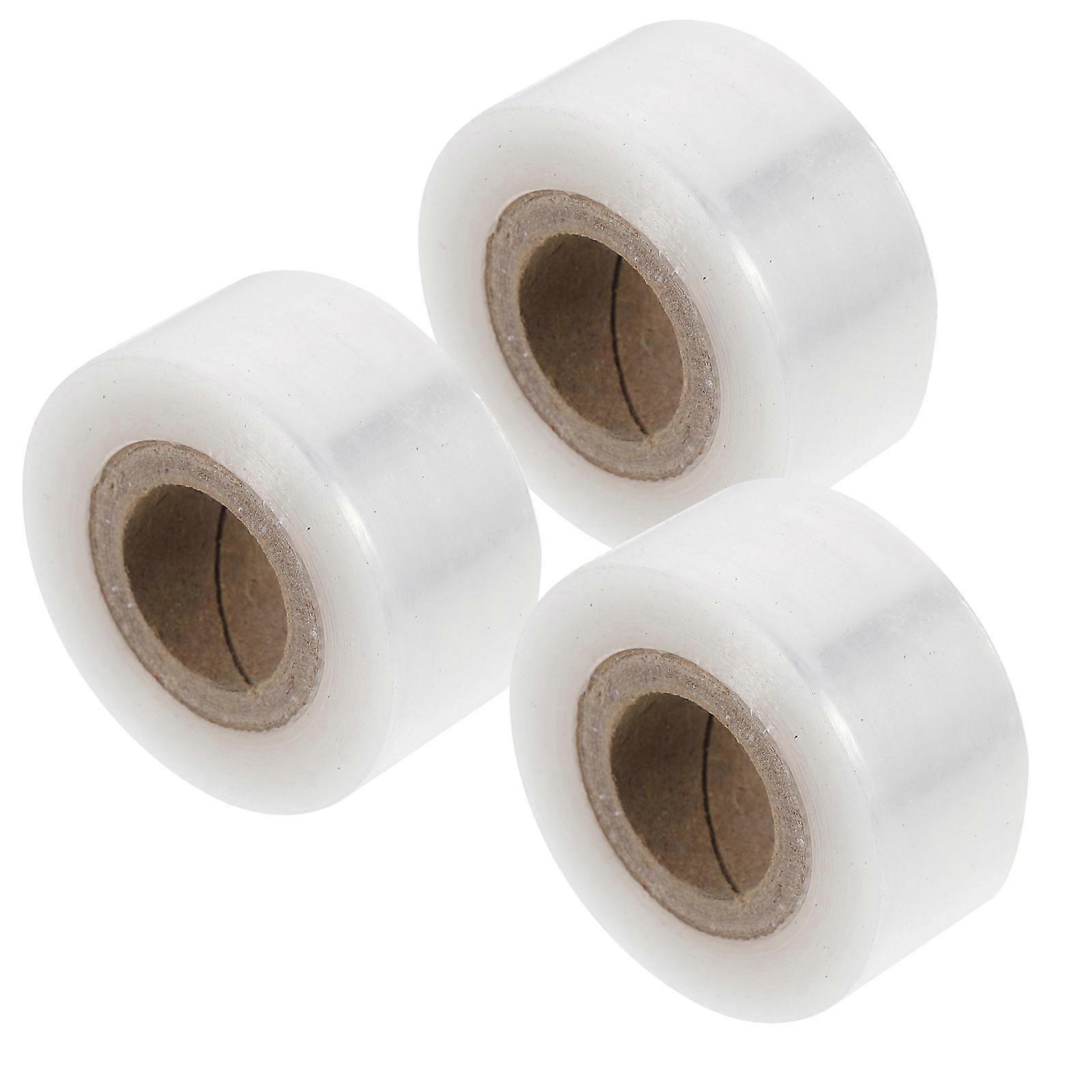 Tree Repair Tape Grafting Tape Stretchable for Citrus Fruits Tree 1200x3x0.01cm Static Self-adhesive 3Pcs