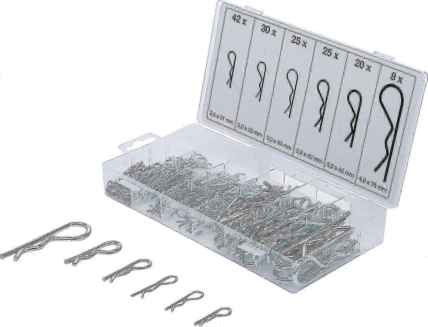 Federstift-Sortiment |  2,4 - 4,0 mm | 150 Stück