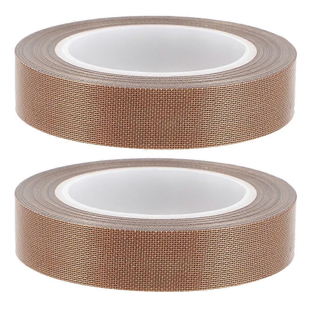 High Heat Tape PTFE Coated Tapes Prevent Melting And Deformation 15mm Width 10m Per Roll 2 Rolls