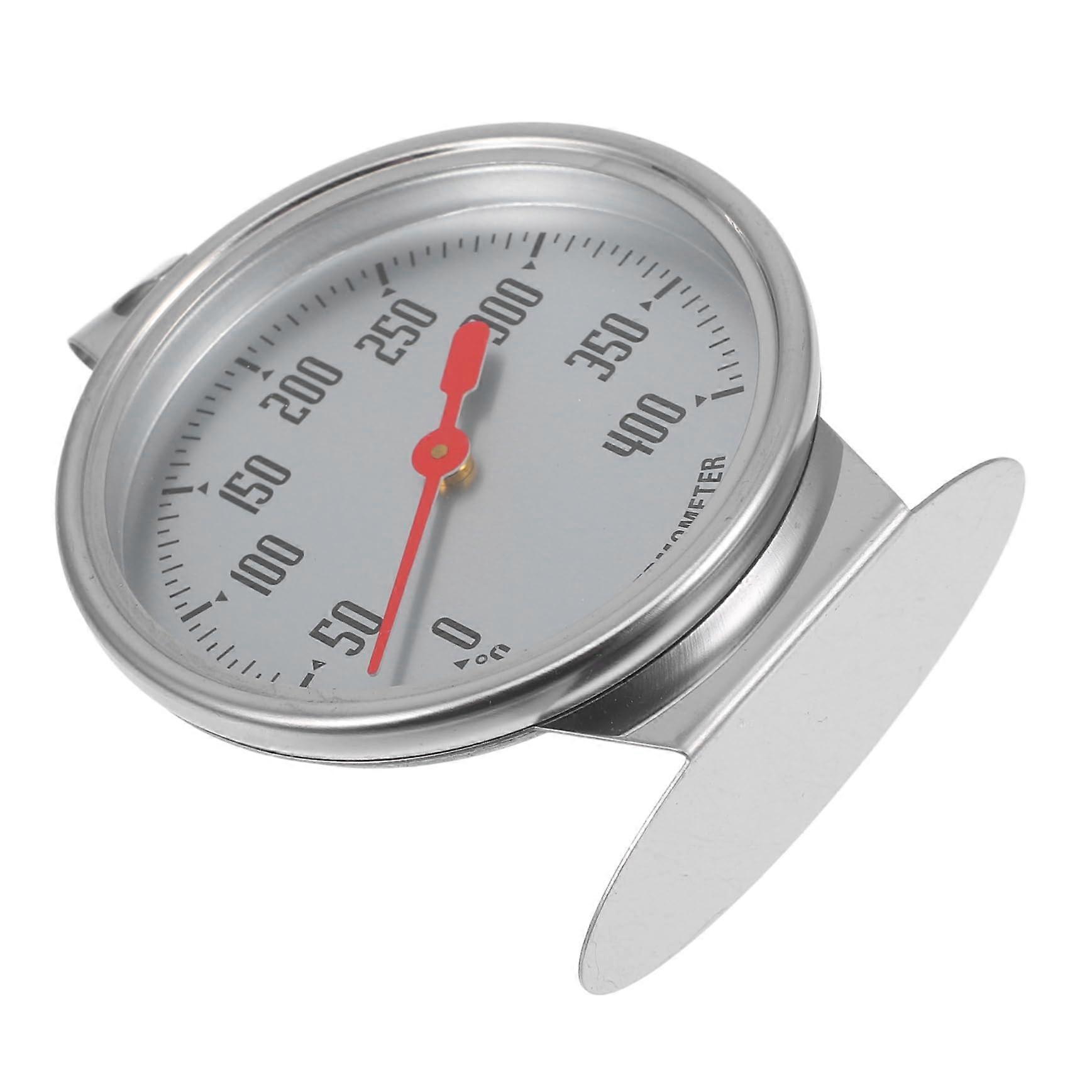 Baking Thermometer Digital Instant Read Kitchen Thermometer Stainless Steel Oven Temperature Probe Accurate Silver