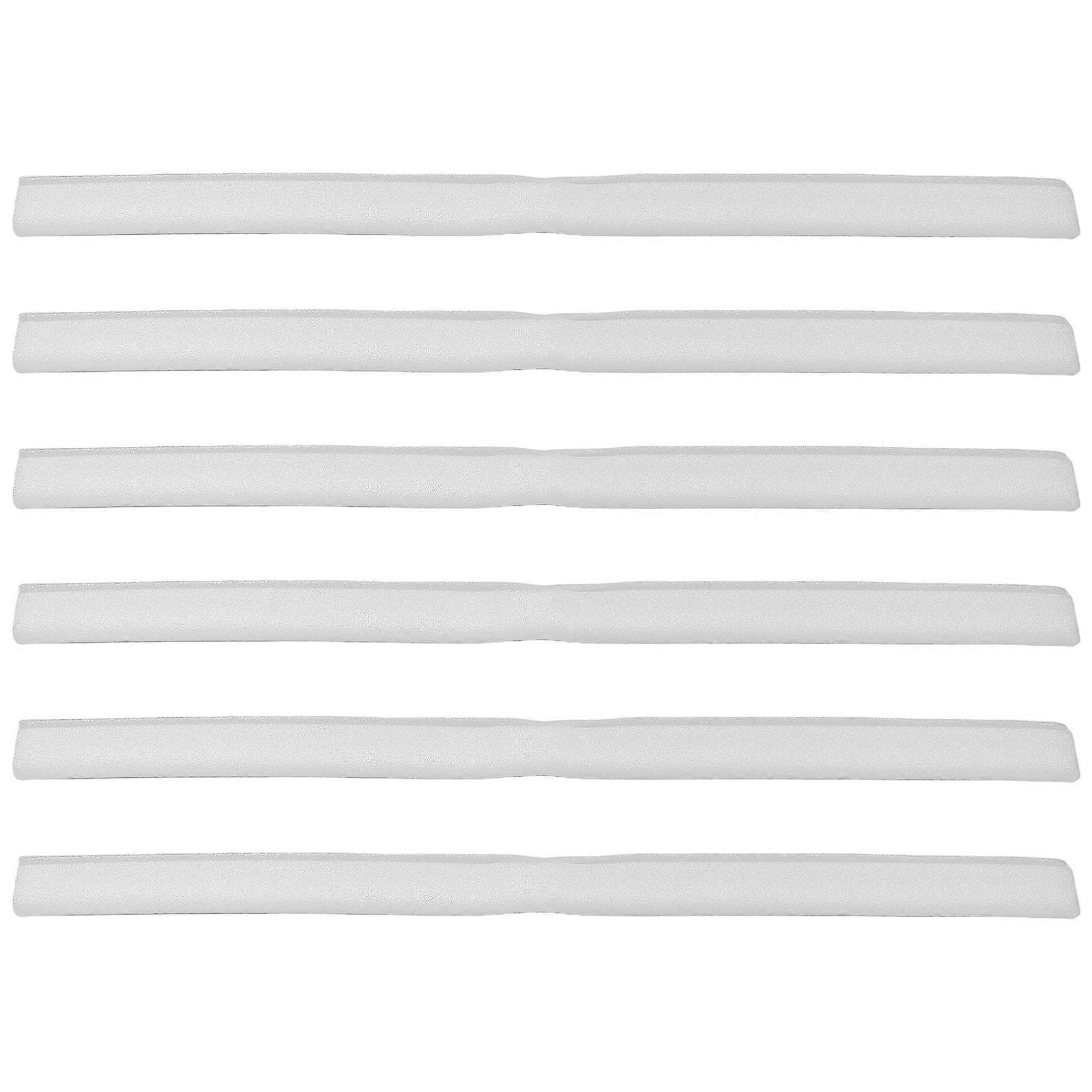 U Shape Edge Protectors Shockproof U-Shaped Foam White 108.50X5.50X5.00Cm For Transportation 6Pcs