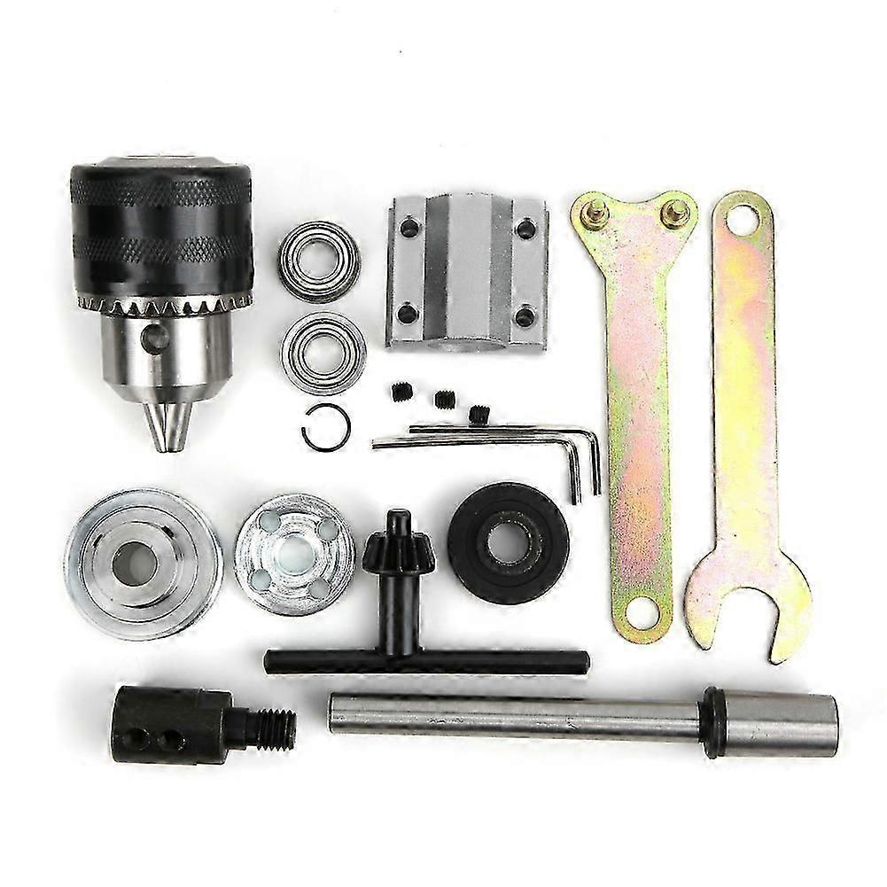 Tischbohrer ohne Antrieb Spindelbaugruppe DIY Holzbearbeitung Schneidzubehör B16 Bohrfutter M10 Hülse
