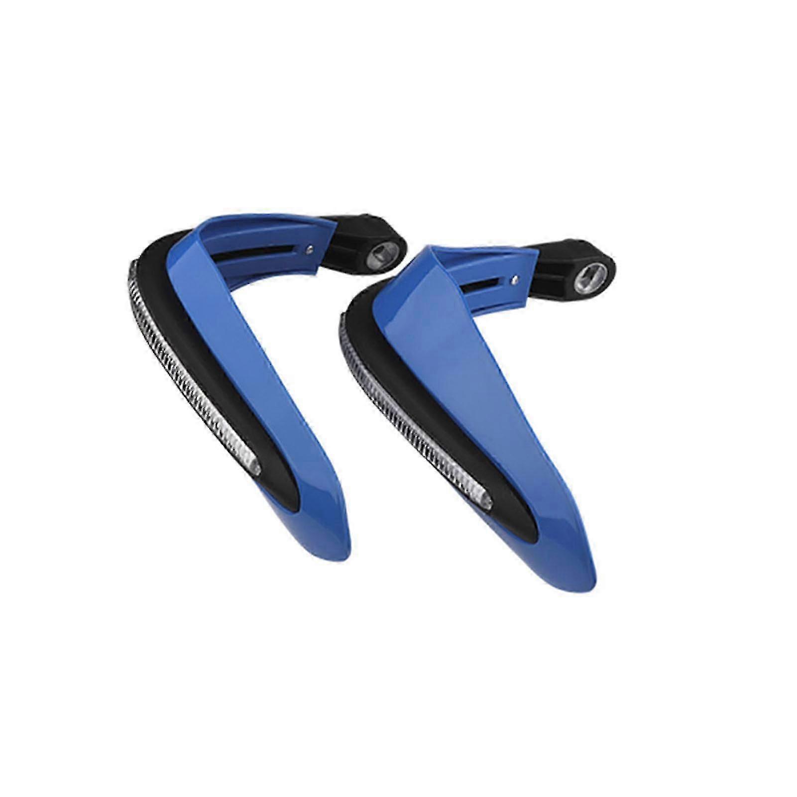2Pcs Universal Motorcycle Handguards Handguards with LED Light Motorcycle Handguard Handlebar Protector