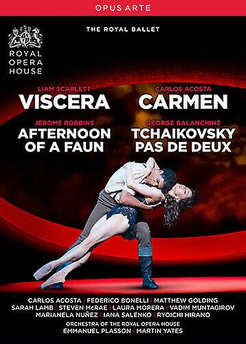 VisceraCarmenAfternoon of a FaunTchaikovsky Pas De Deux... DVD (2016) Ross - Region 1