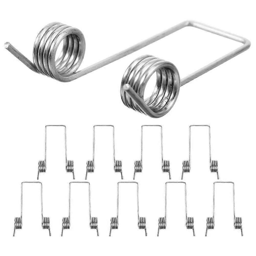 10pcs Torsional Springs for Garbage Can Replacement, Flexible Design, Easy Installation, Stable Construction for Secure Lid Closure, Compatible with