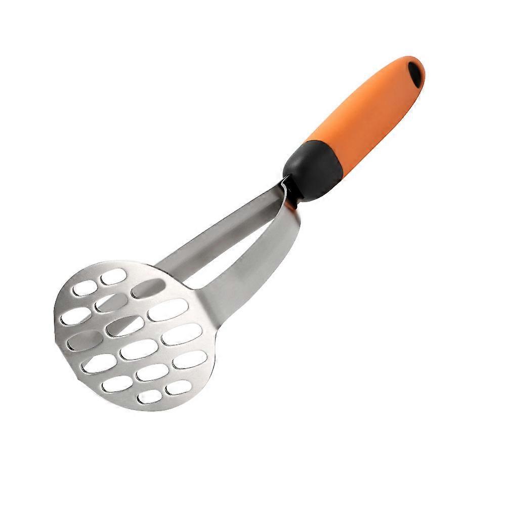 Potato Crusher Square Head Simple Design Home Use Plastic And Stainless Steel Mashing Sweet Potatoes 1Pcs