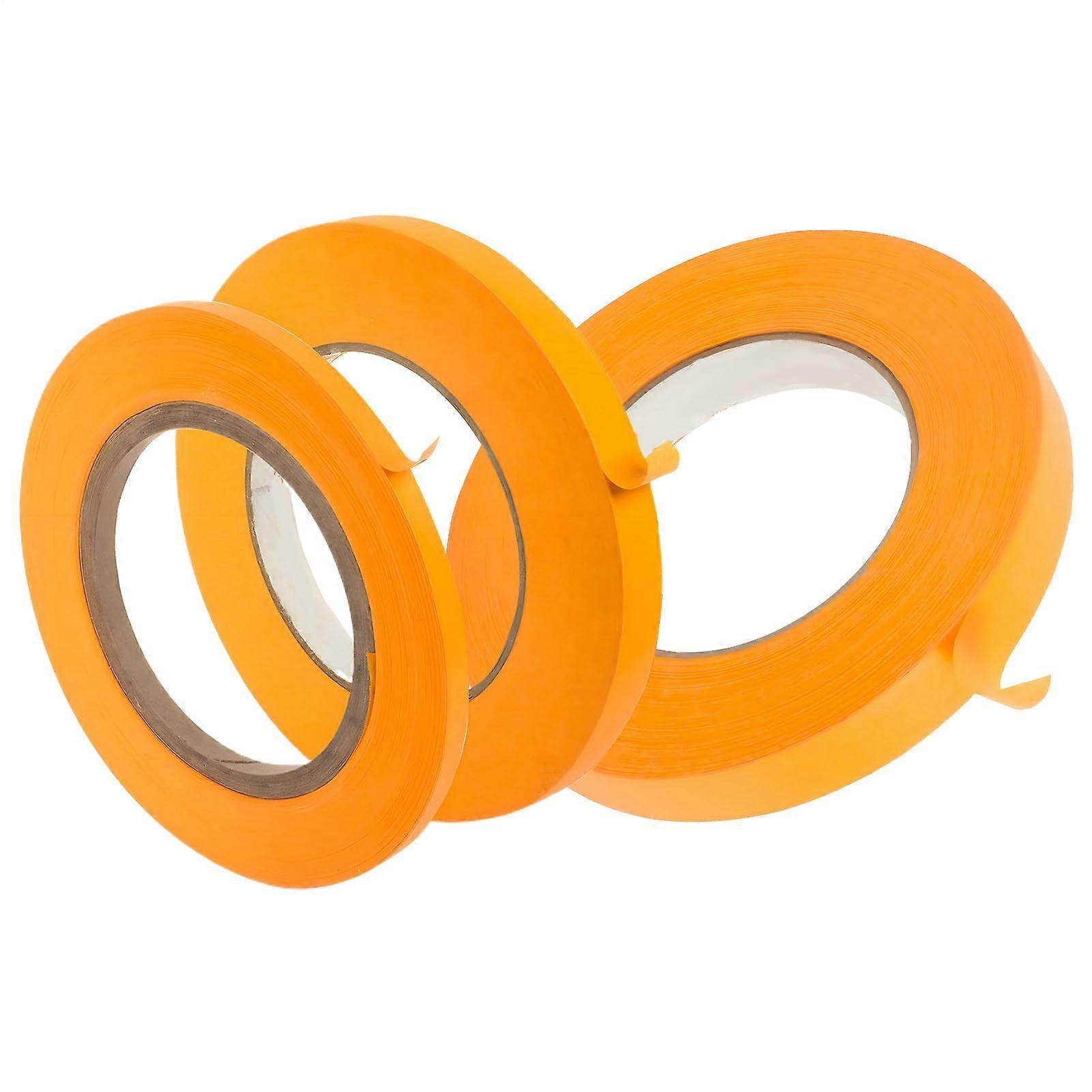 Masking Tape - Wide Pinstripe Masking Tape, 3 Pieces, Car Paint Tape for Fingerboard, 1 Inch, High Adhesion