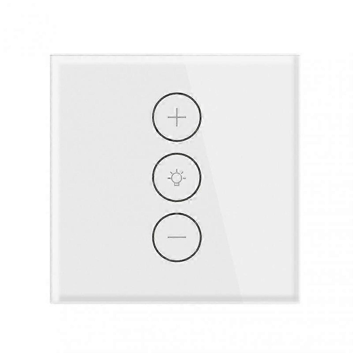 Aubess Wifi Smart Wall Touch LED ضوء باهتة التبديل 220 فولت 110 فولت سمارت لايف