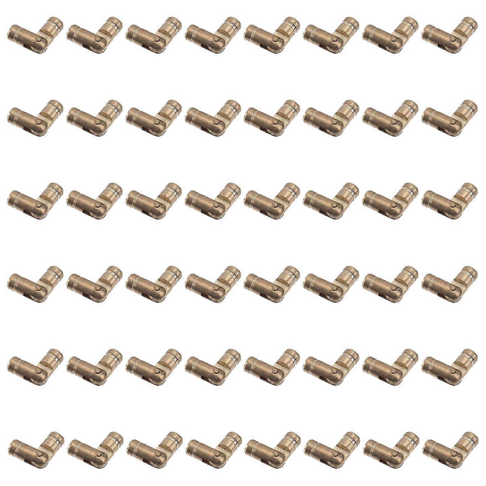 Ring Box Hinges Creative Metal Hinge Mute Opening and Closing 50Pcs