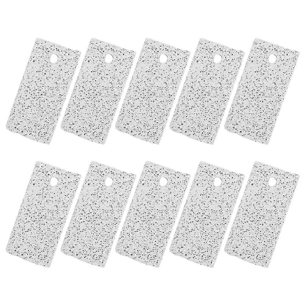 Chinchilla Lava Block Small Animal Lava Bites Teeth Grinding Oral Care Prevent Overgrown Teeth Light Grey 6.00X3.00X1.50cm 10Pcs