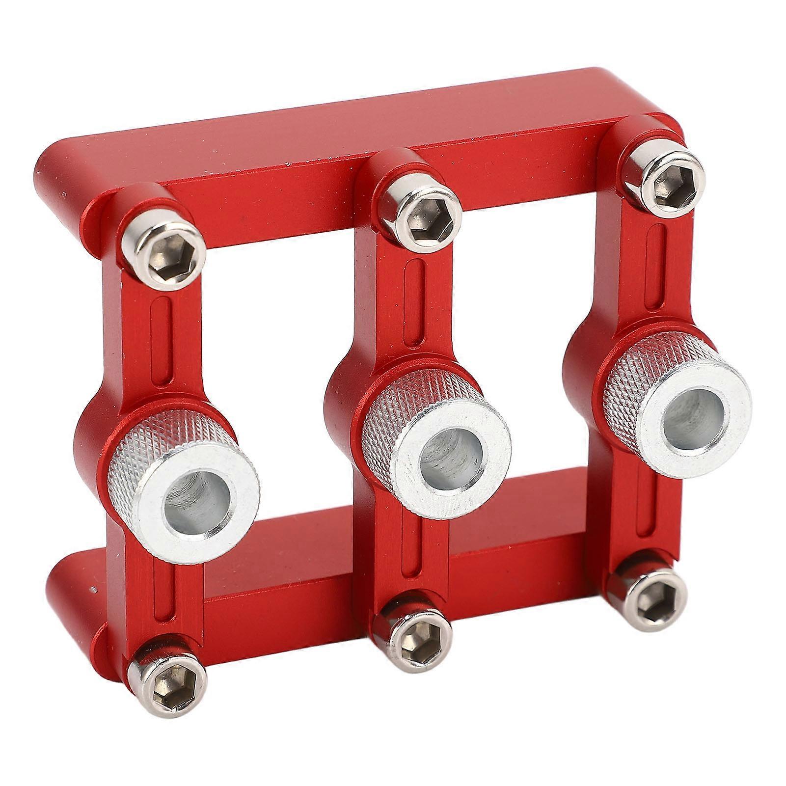 Self Centering Doweling Jig 90 Degree Woodworking Straight Hole Positioner Locator Tool