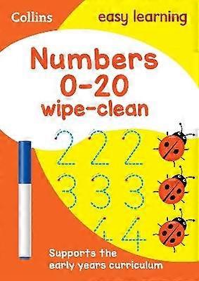 Numbers 0-20 Age 3-5 Wipe Clean Activity Book