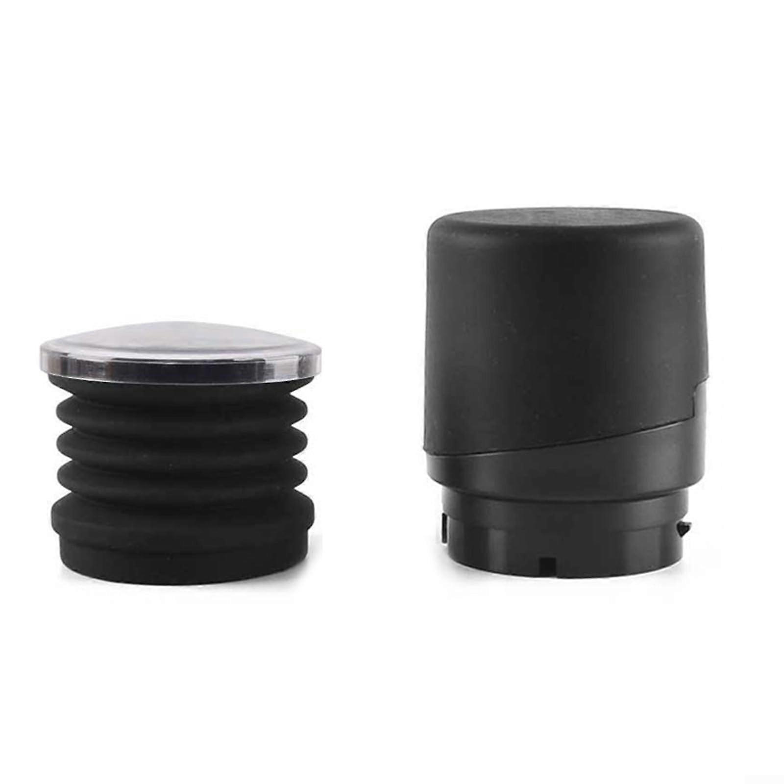 Innovative Coffee Grinder Single Dose Funnel with Practical Cleaning Solution and Black ABS Lid
