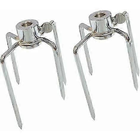 2 Stück Grillgabeln - aus Edelstahl