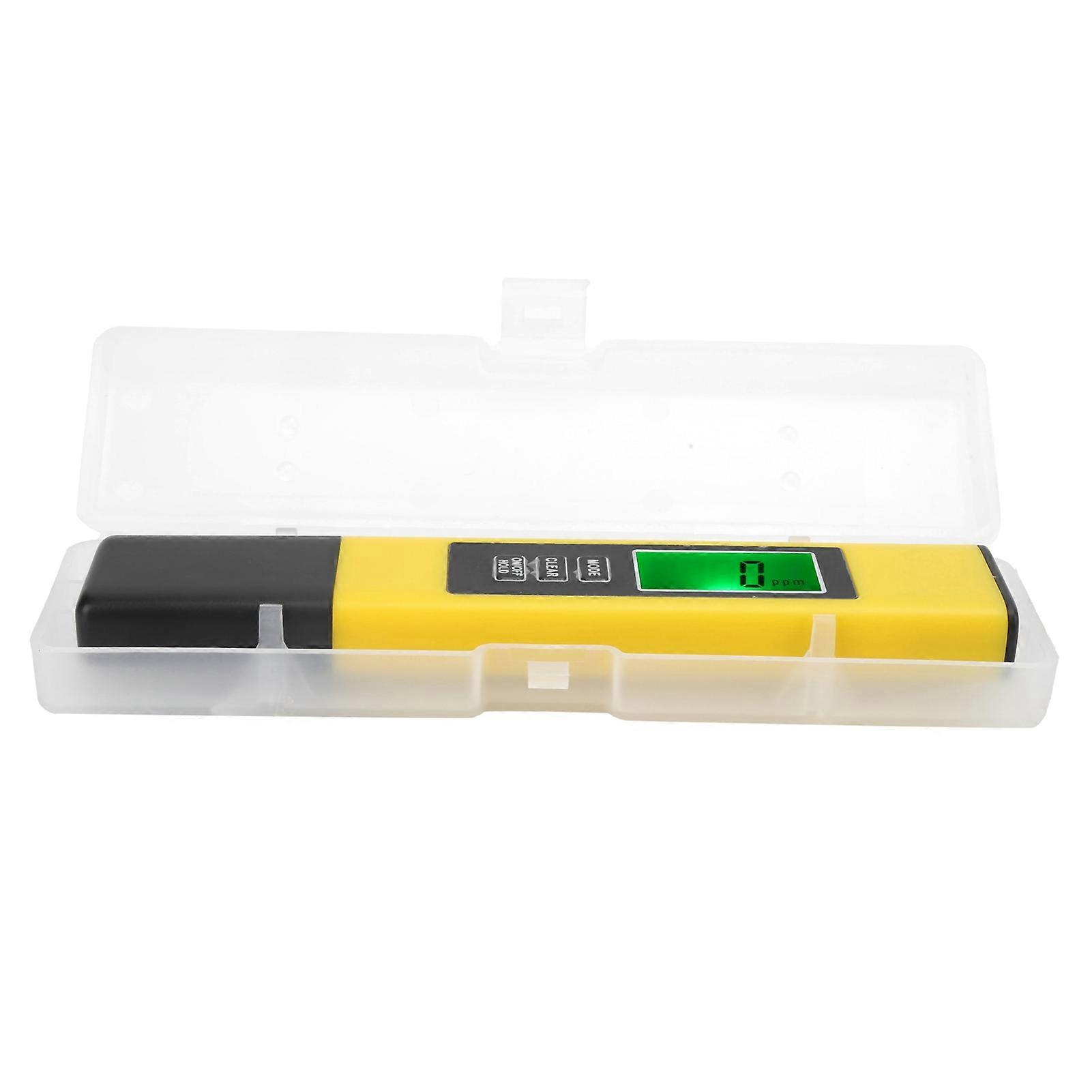 Water Quality Analyzer Portable TDS EC Water Quality Tester Meter with LED Display Screen