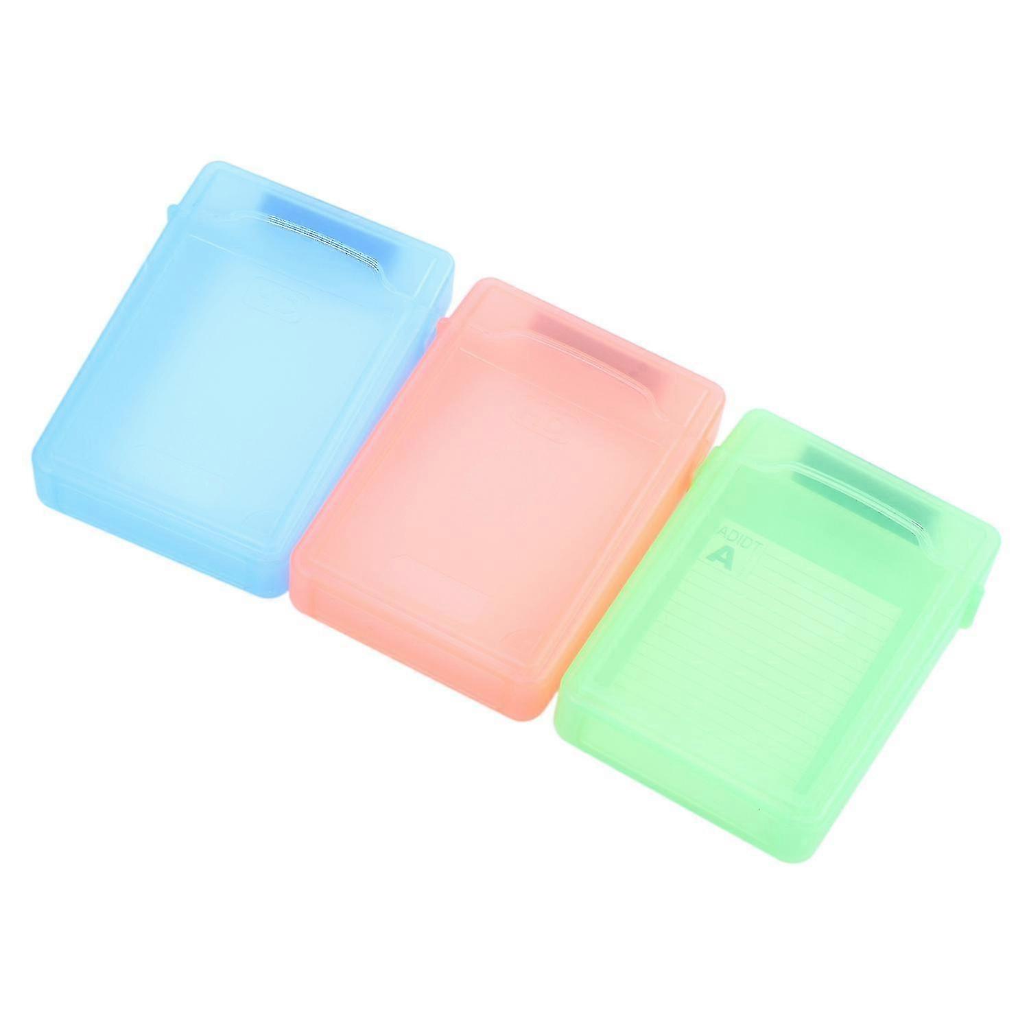 10 Pcs 3.5 "portable Ide Sata Hdd External Case Hard Drive Case Hard Case Plastic Protection Case R