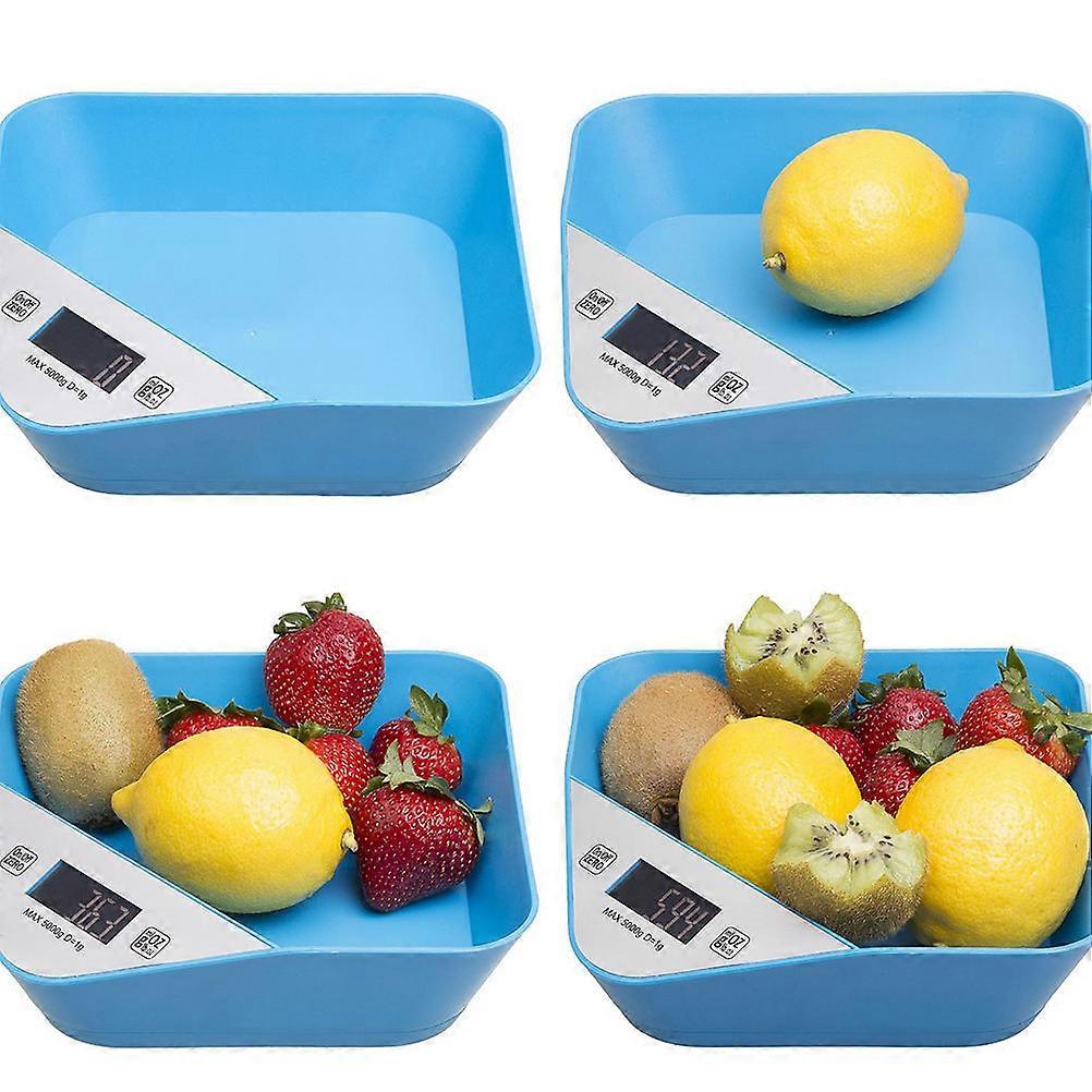 Compact Food Scale Kitchen Scale For Sourdough Bread Friends 18 x 8 x 5.7 cm Measuring Food Weight 1Pack