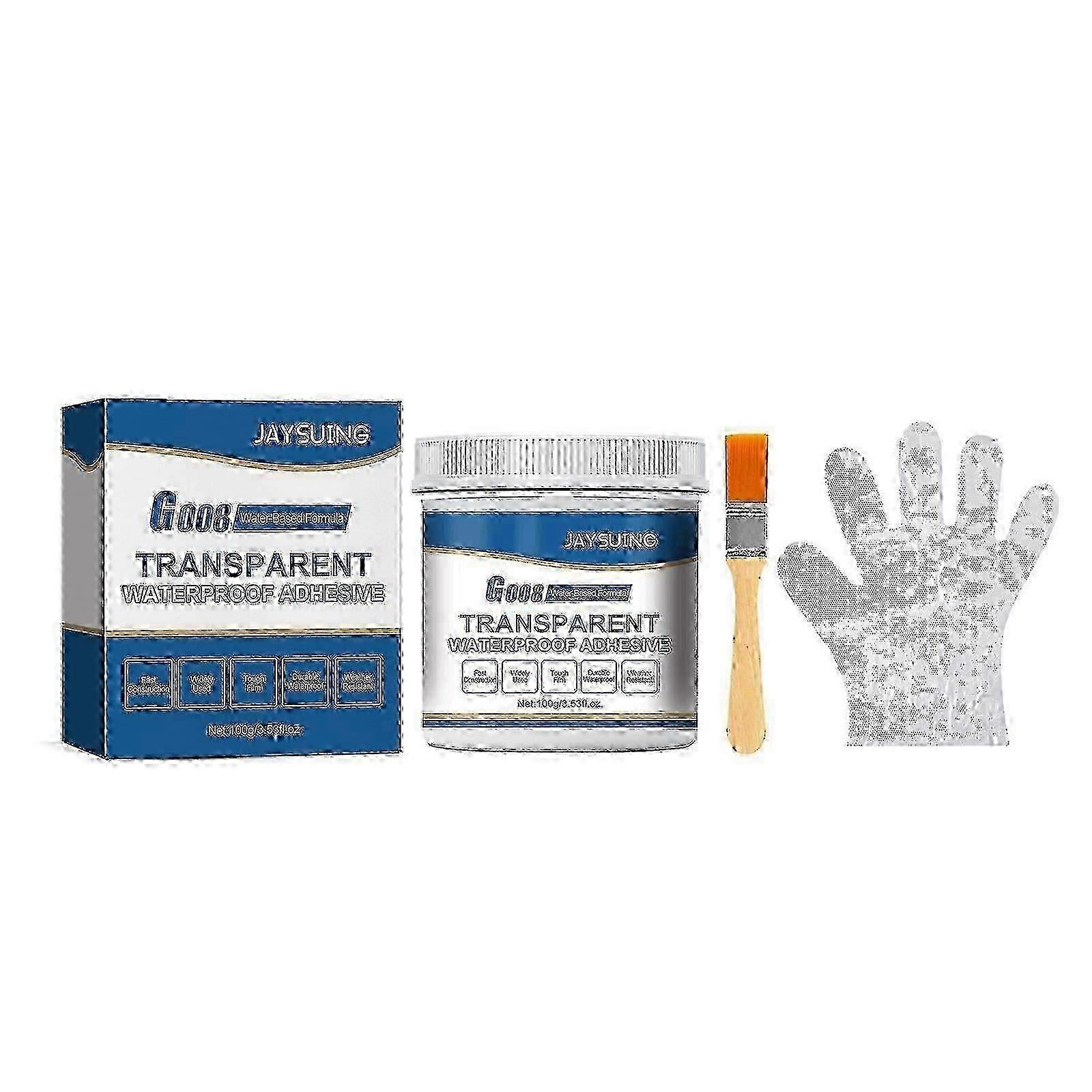 杰淳 透明防水胶 家用厨卫管 屋面墙面多功能防水防漏密封漆