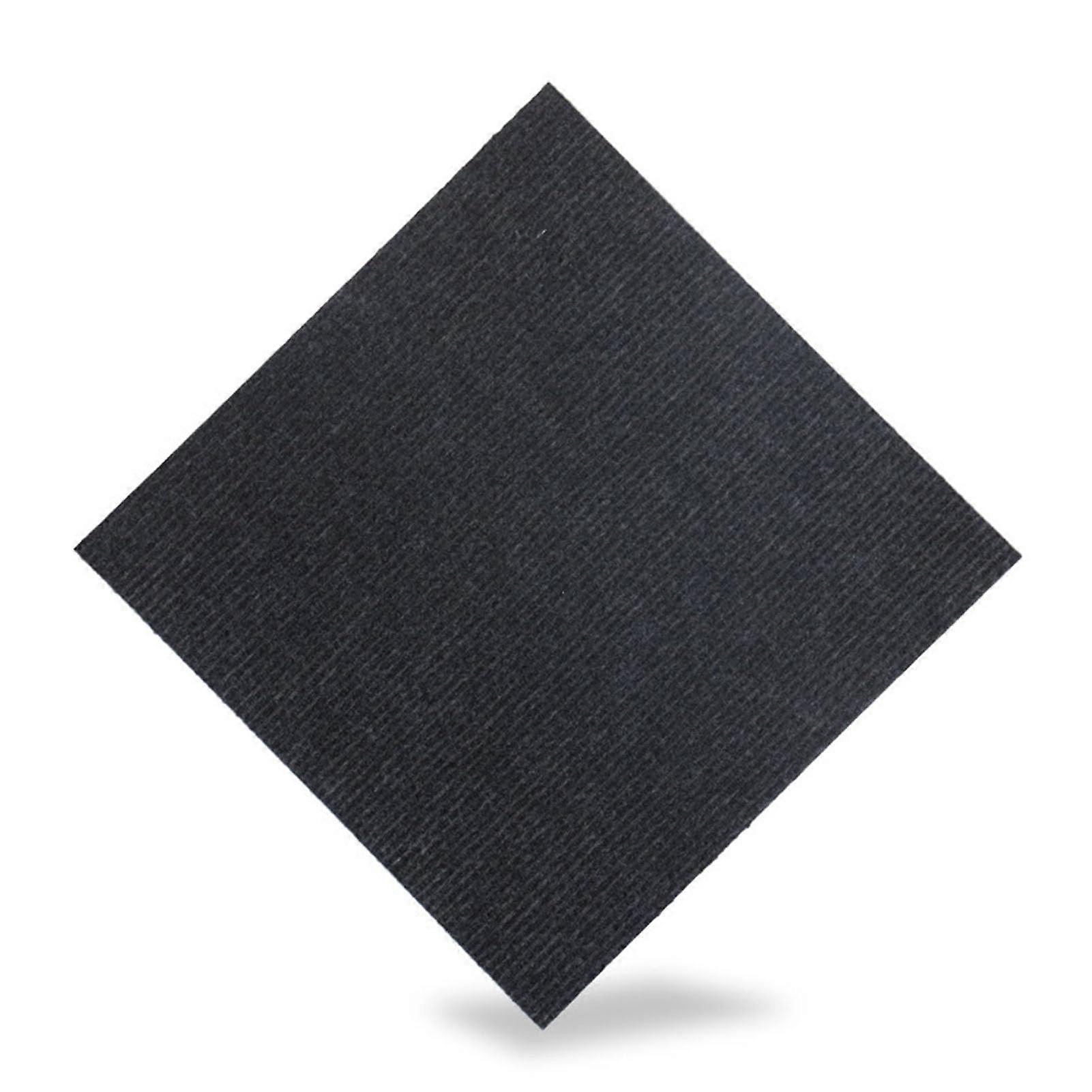 Selfadhesive carpet tile 12/18/20 inches, peel and stick, multipurpose, square floor mat, for smooth floors, 10 pieces gray 18x18 inches.