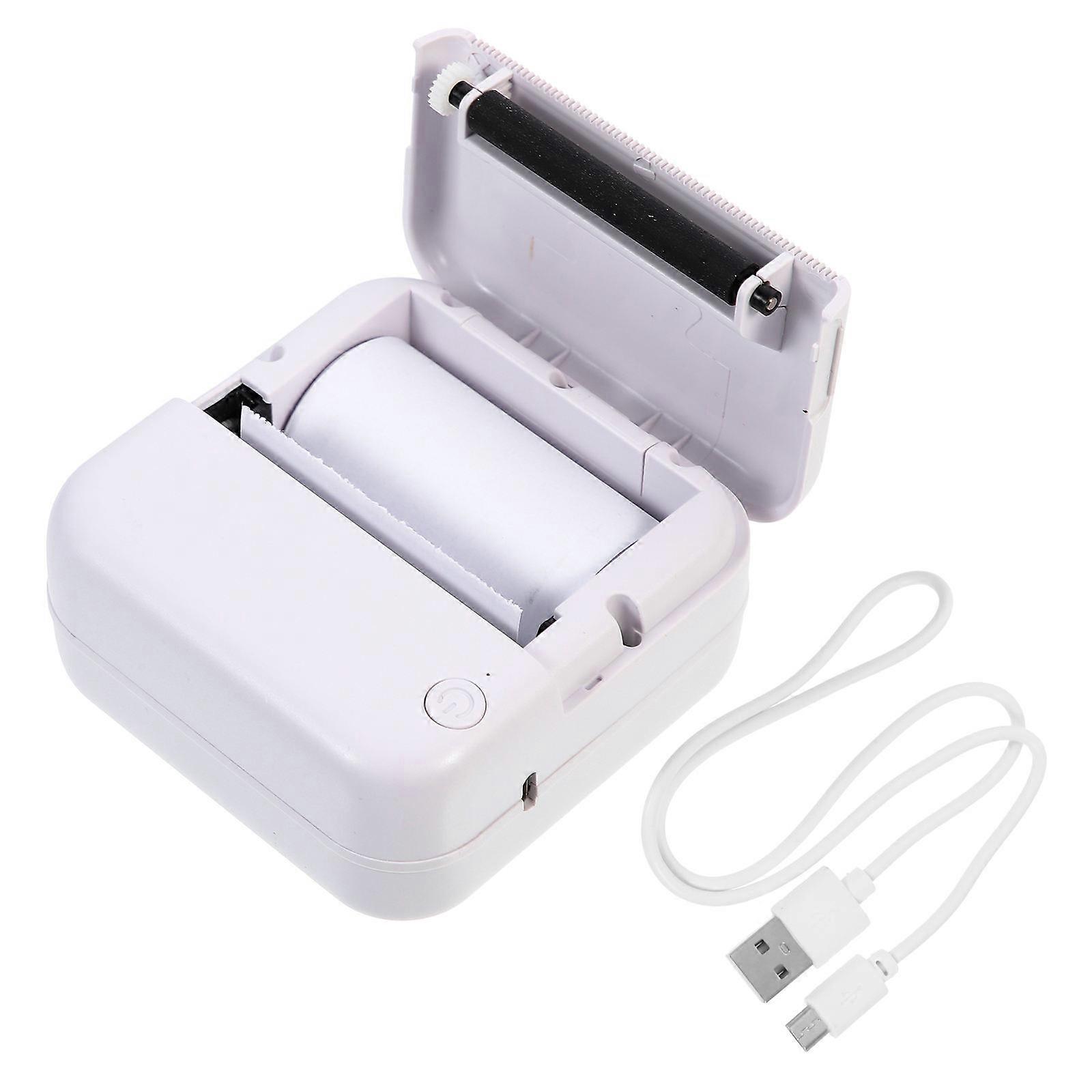 USB Label Printer Portable Label Storage Wireless Connection 1Set