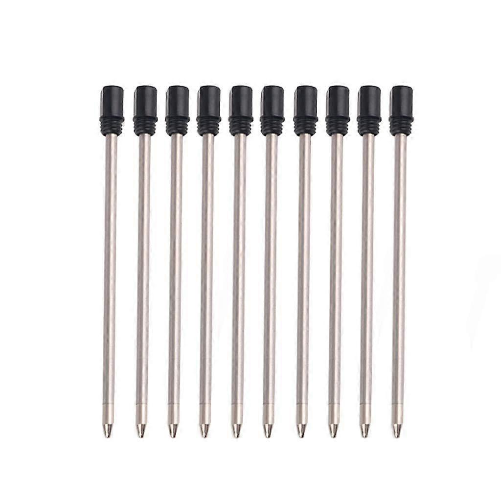 10 x 1.0mm Blue Black Ballpoint Pen Refills Bk