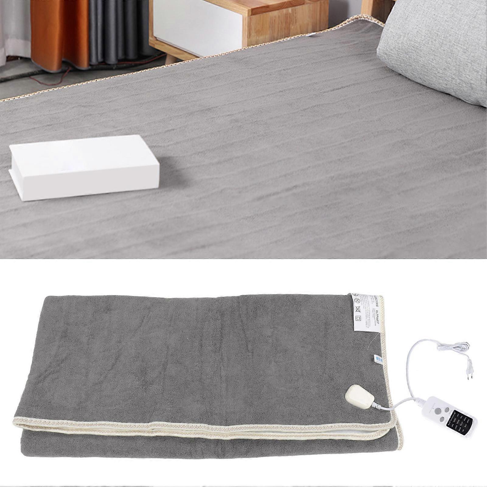 Elektrická deka Rýchle vykurovanie Udržiavanie tepla s inteligentným spínačom pre internát pre domácnosť Šedá