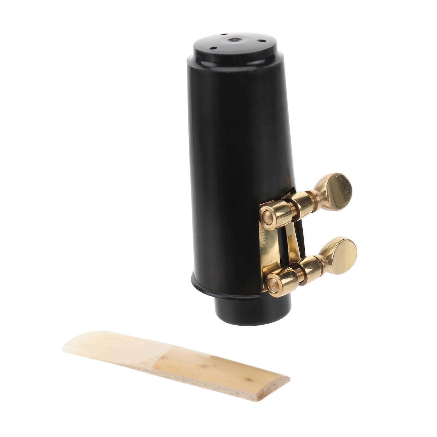 Clarinet Bolt Lamp Transparent Clarinet Bowtorch for Bb Clarinet Saxophone Tube Saxophone Kit Torch Clarinet Mouthpiece Transparent Black