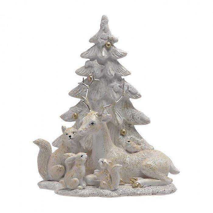 Reindeer, Squirrel & Rabbit Figurine
