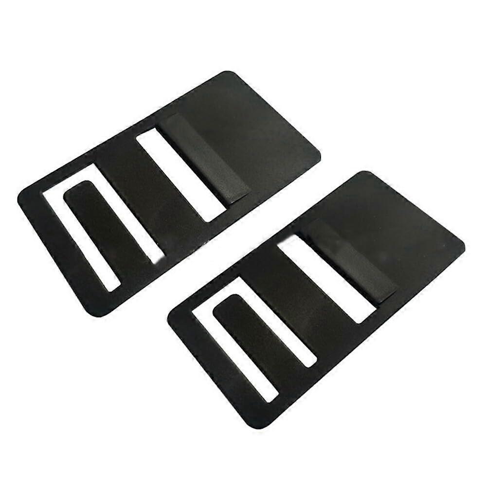 2 pieces RV refrigerator door support clip, RV refrigerator ventilation device card support clip, prevents odors, compatible with DM26XX DM28XX