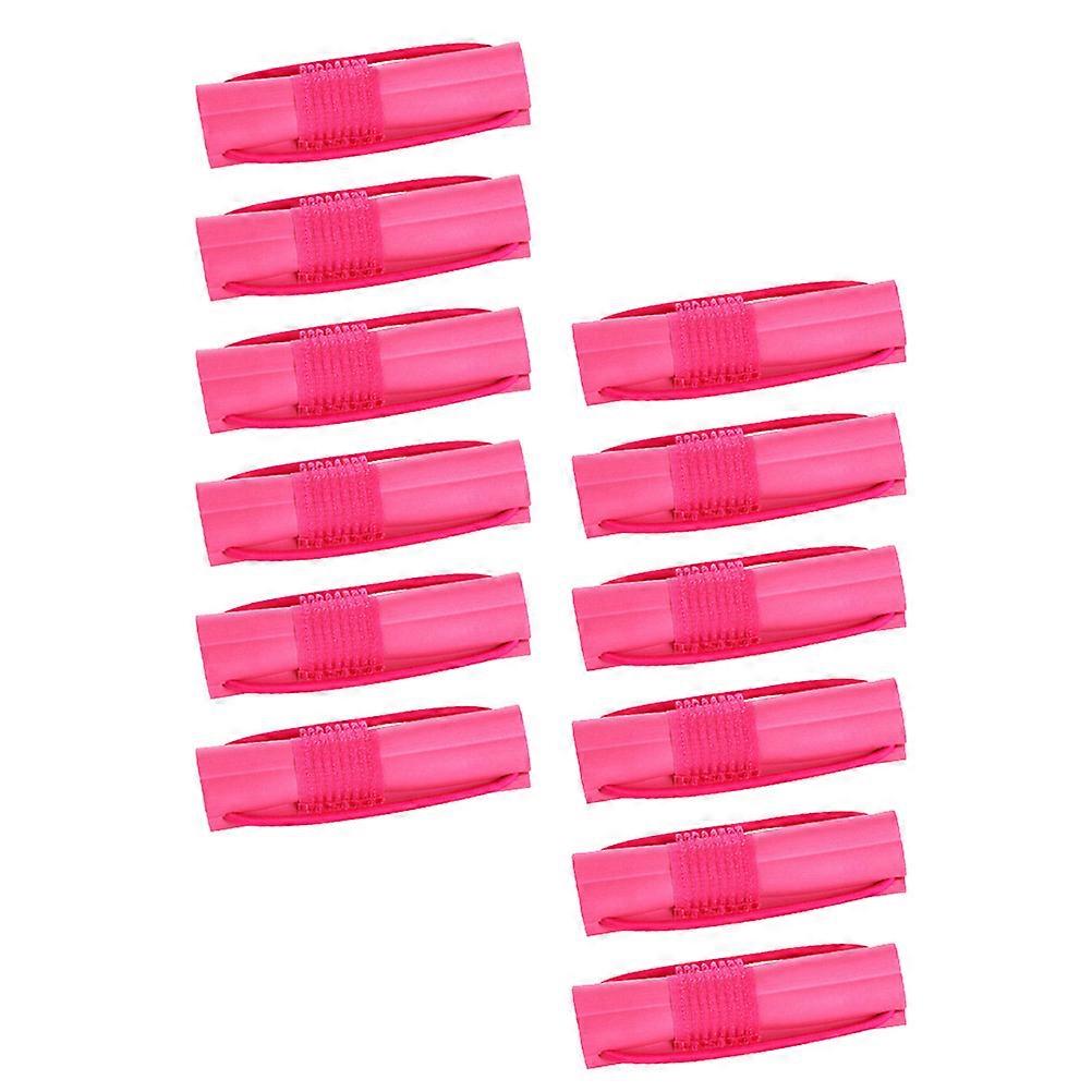 12pcs Self Grip Hair Rollers for Easy DIY Curling and Styling Tools
