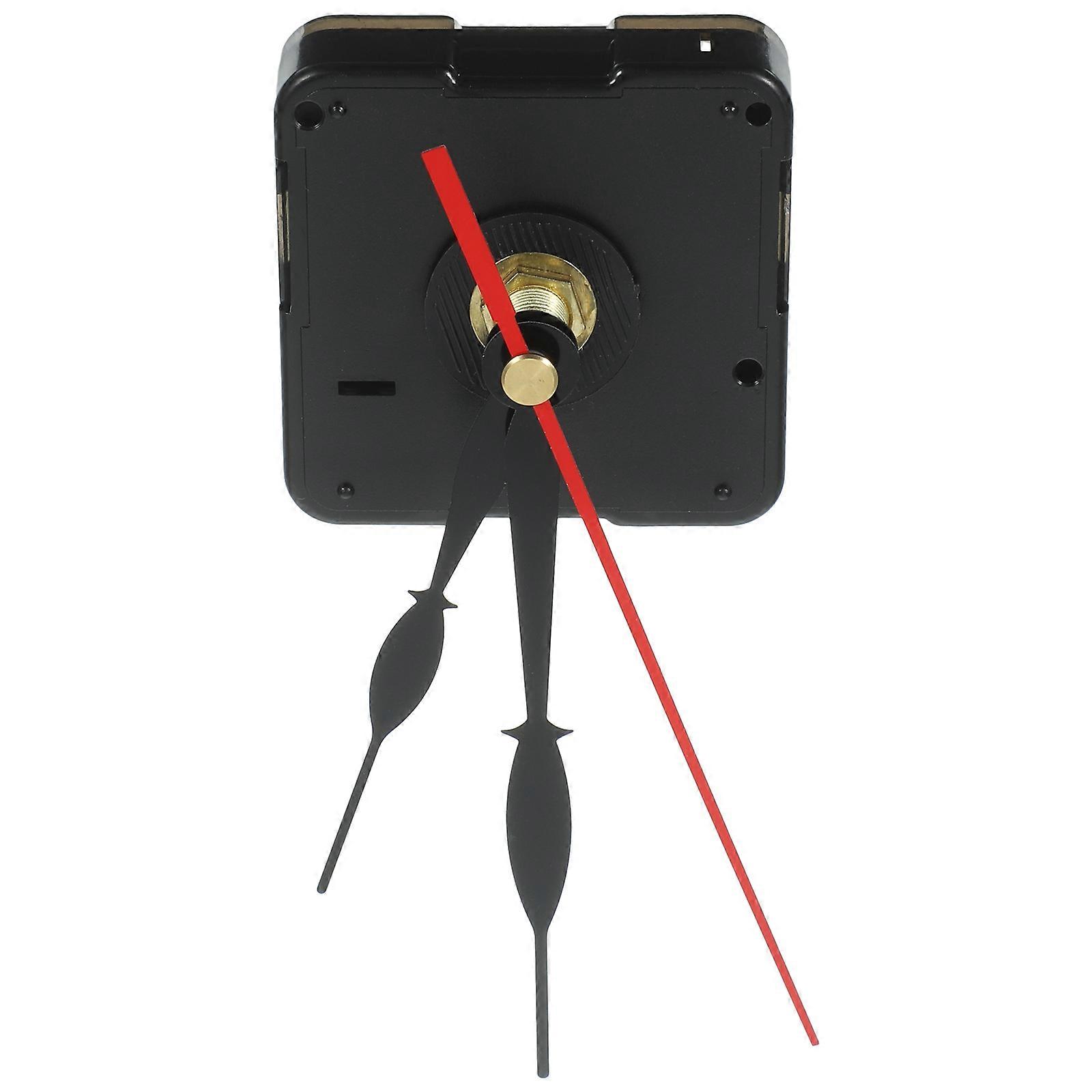 Wall Clock Mechanism Kit DIY Clock Hands Silent Replacement 1Set Black