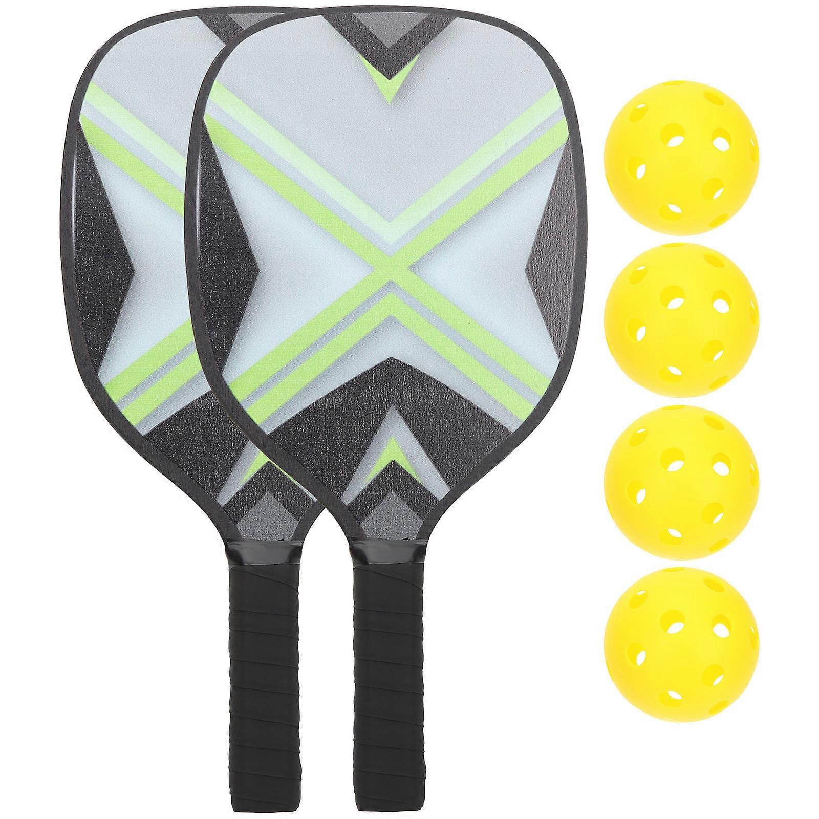 Pickleball Set with Durable ABS Rackets and Balls for Indoor Outdoor Sports Use Multi 1 Set
