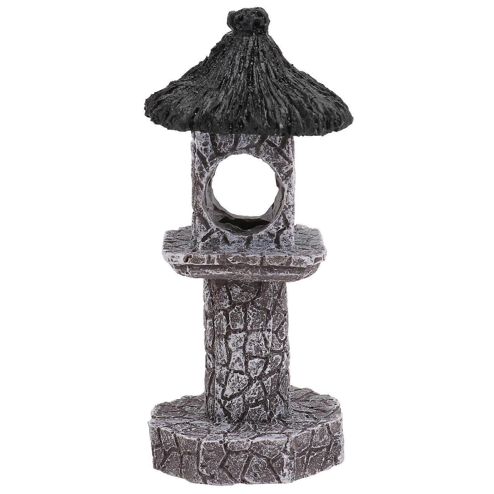 Aquarium Shrimp Hideout Fish Shelter Model Aquarium Setup Safe And Durable Resin 1Pc