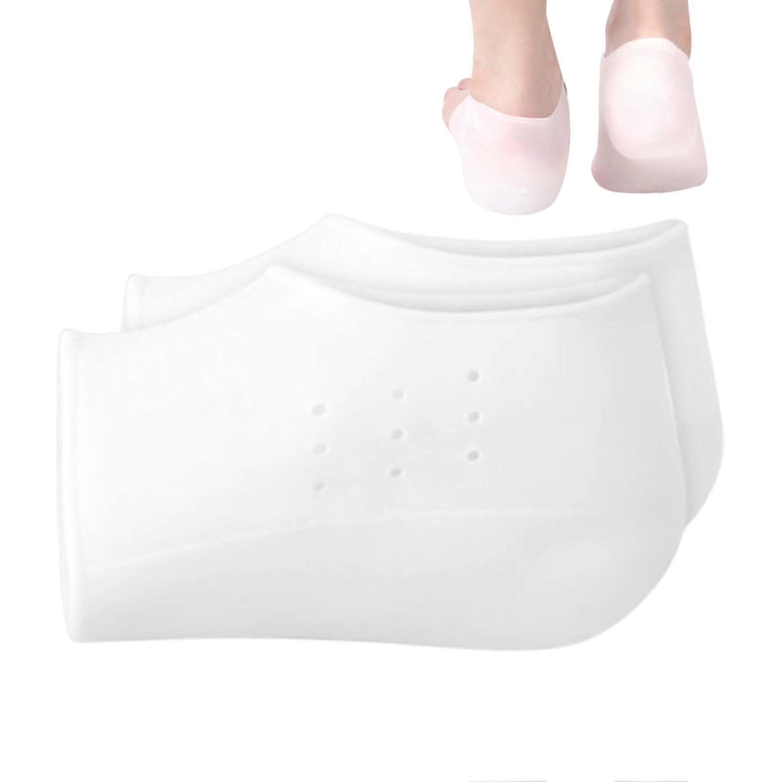 Insole for height increase – invisible nonslip silicone shoe lift cushion