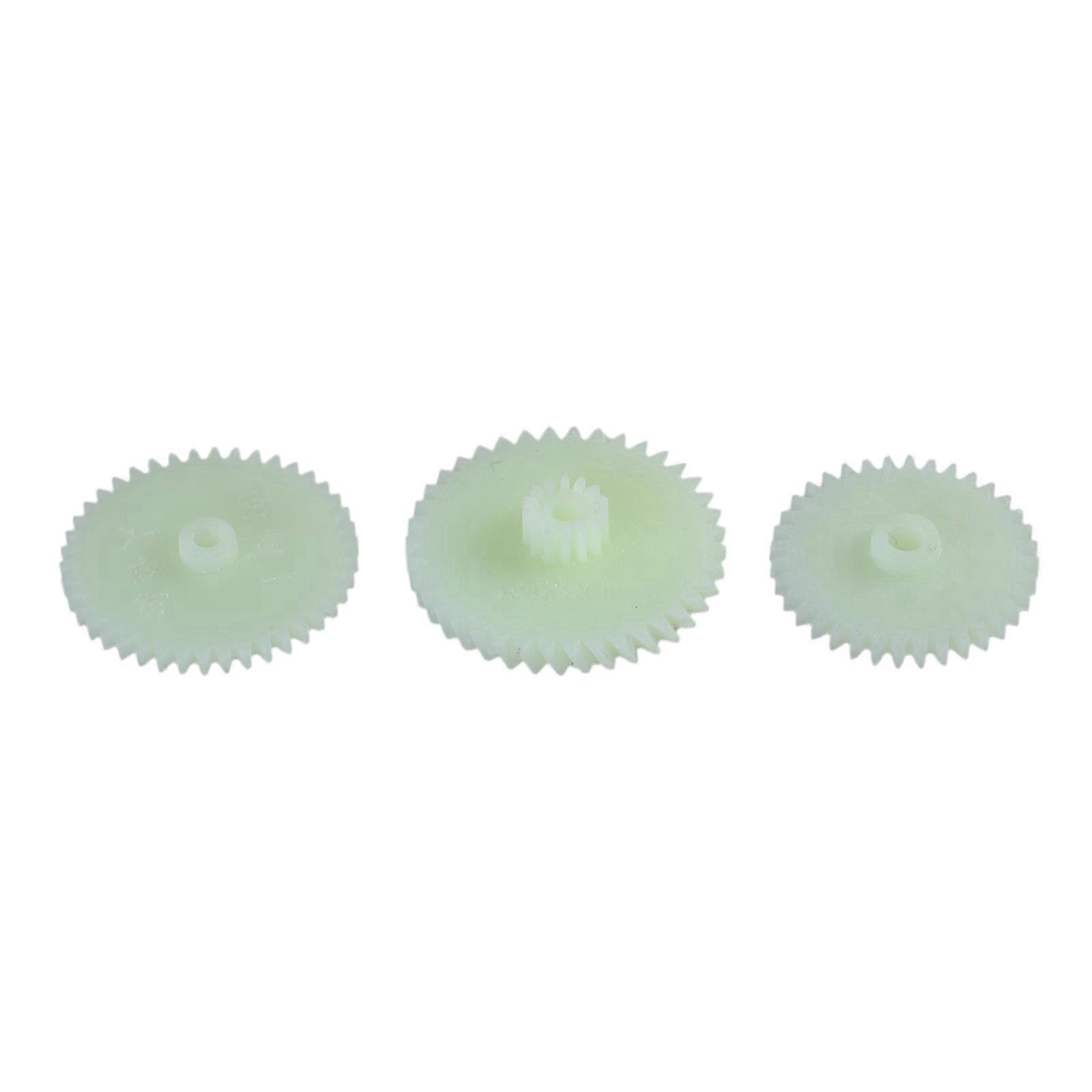3Pcs Replacement Gear Set for D7160 D8040 D8437 D8543 Cassette Player Ensuring Smooth Operation & Durability Multicolor