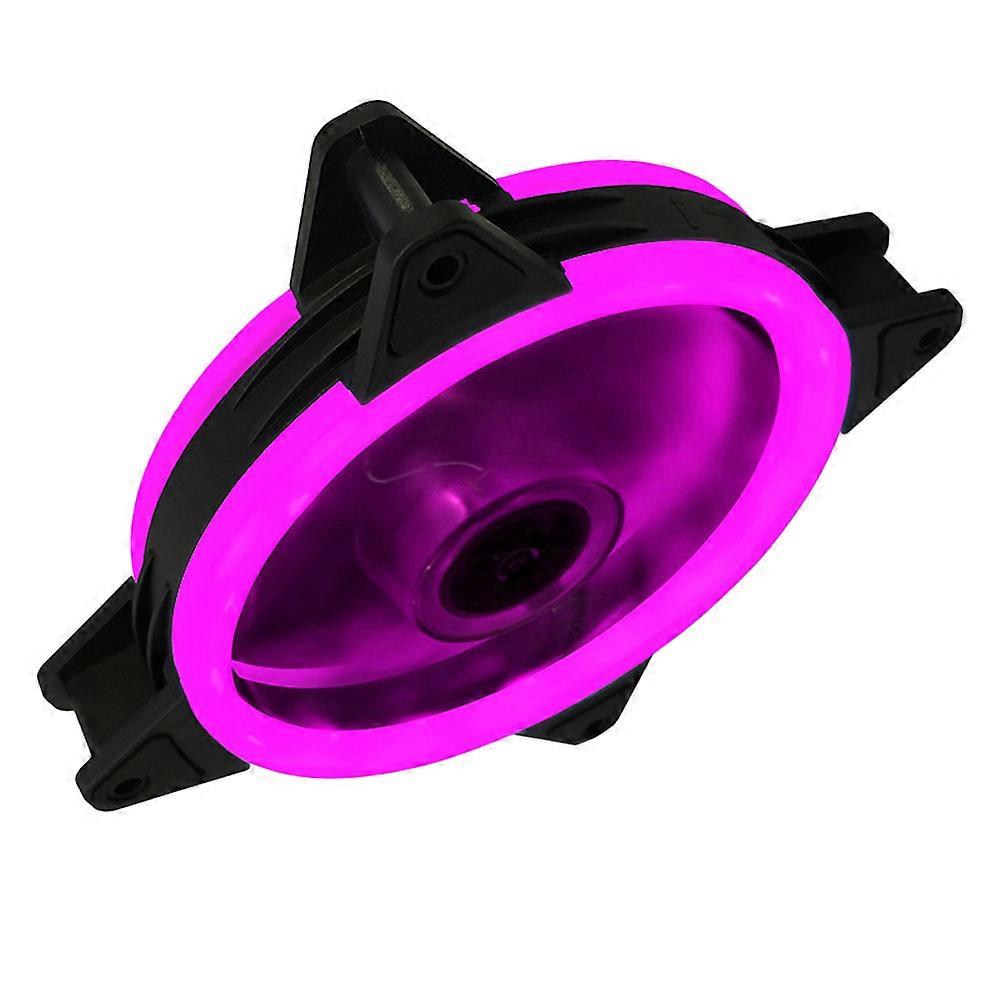 مروحة تبريد لغرفة النوم منخفضة الضوضاء RGB مروحة كمبيوتر مثالية ل 7x4 7x1In 1Pack