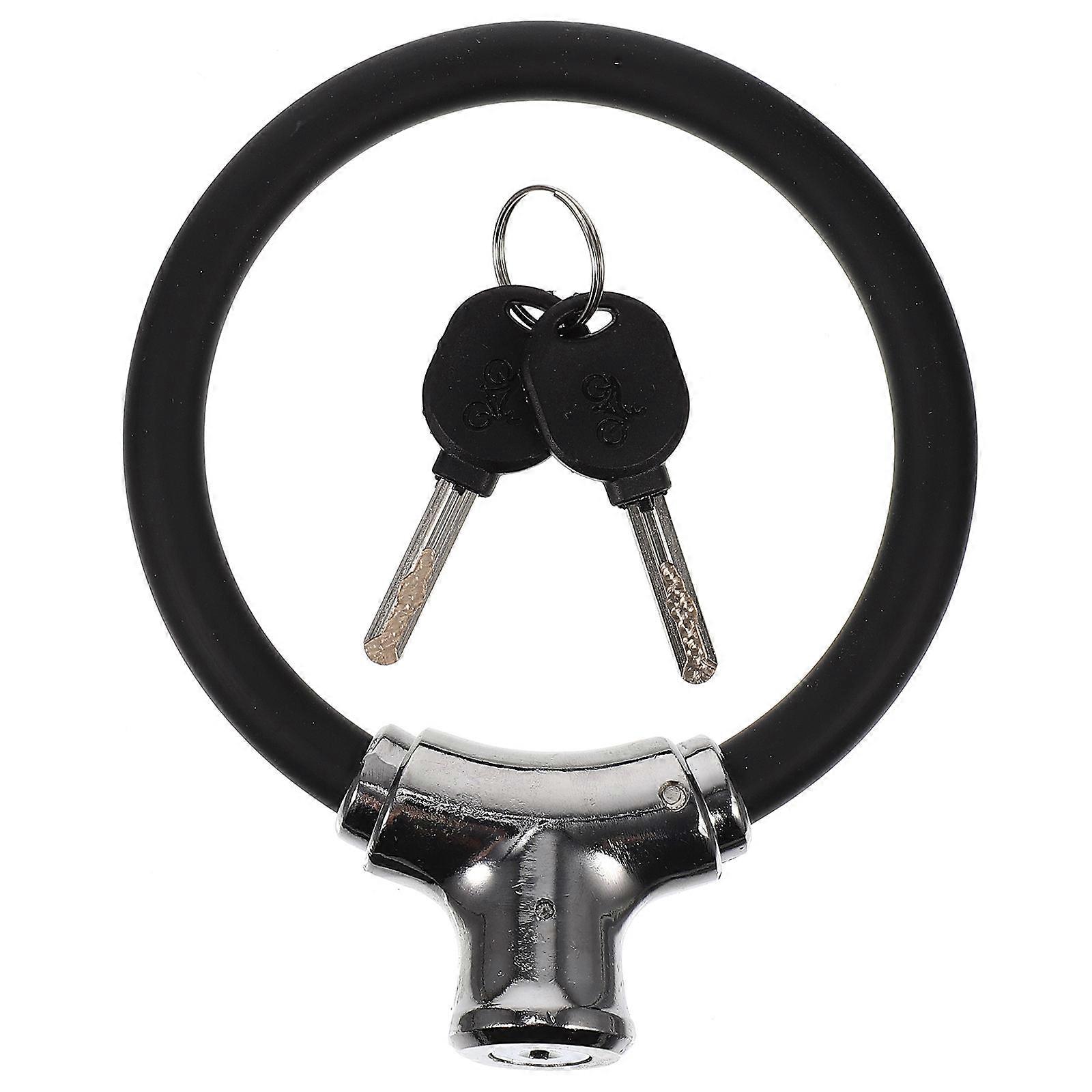 Portable Bike Lock Secure Password Chain Style For Vehicle Owners Outdoor Cycling 1 Set