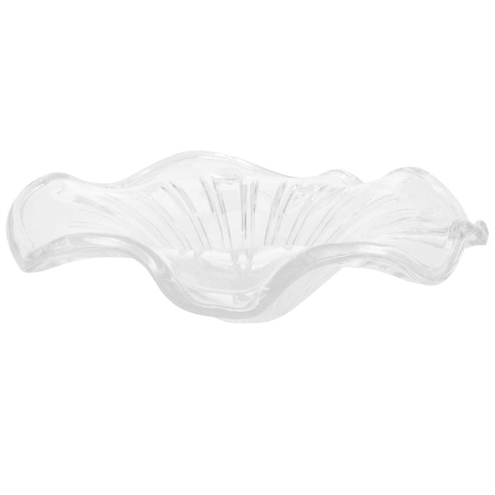Pendant Lighting Glass Lampshade Dust Protection For Study 23x23cm Clear Flower Shape Simple Design 1Pack
