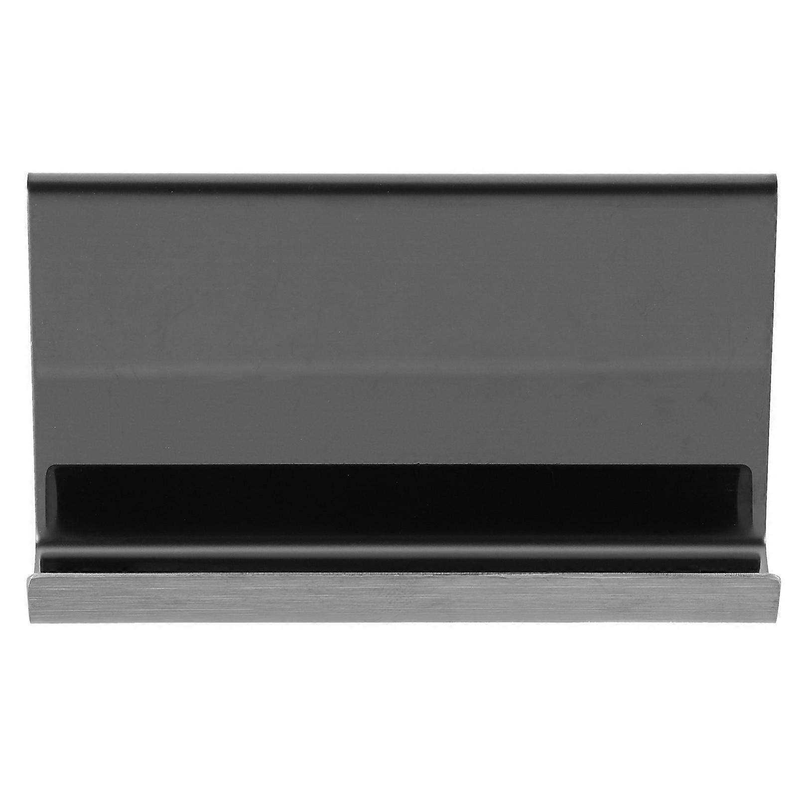 Card Organizer Practical Business Card Display Holder High Grade Metal Lightweight Design Dorm 1Set