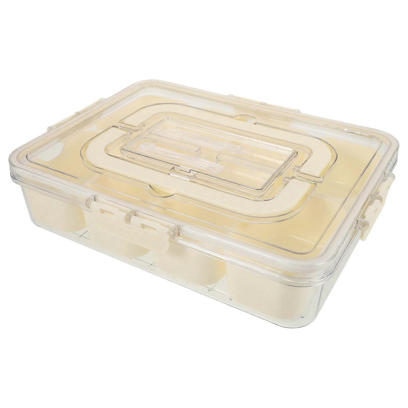 Here's a polished product description for your **Vegetable & Fruit Storage Box**:
### **Portable Food Grade Vegetable & Fruit Storage Box –