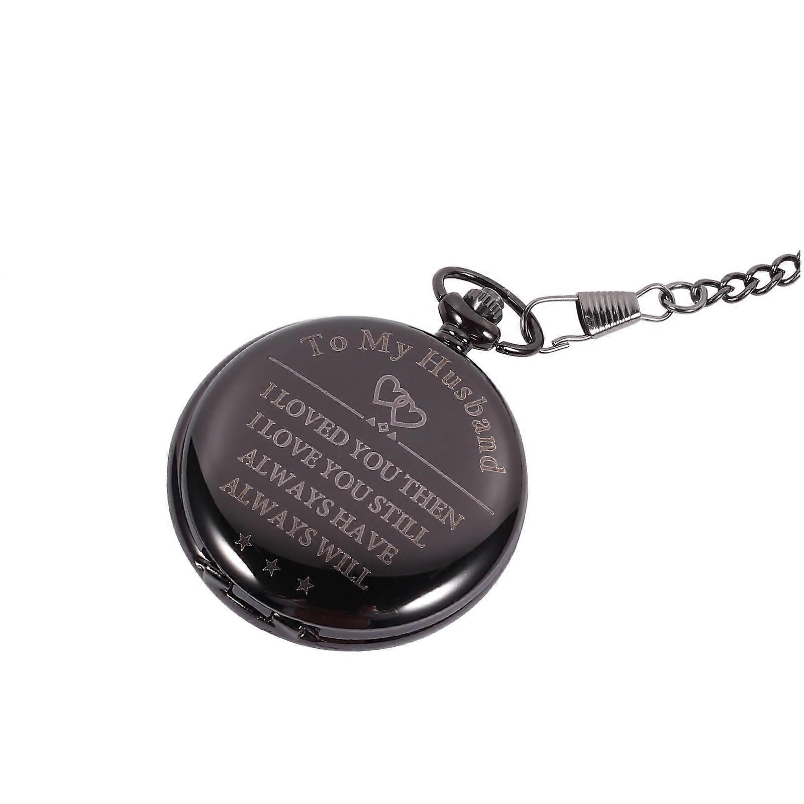 Watch with Removable Chain for Decoration Alloy Assorted Color 2.5 Inches