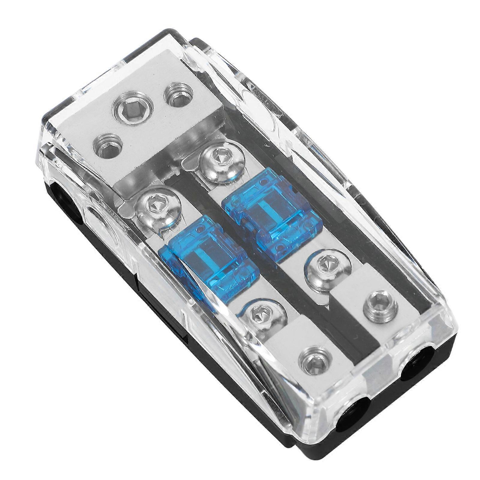 Car Audio Power Distribution Block with Fuse Holder for Easy Installation and Electrical Circuit Protection