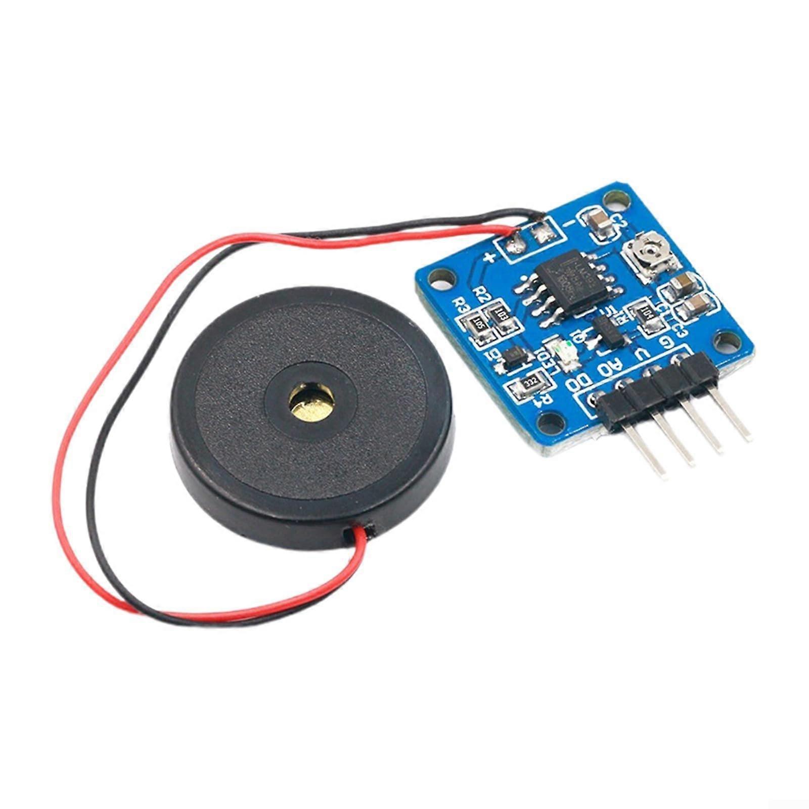 Vibration Sensor DC 5V Operation, Adjustable Response Sensitivity, Sensor Module For Interactive Electronics