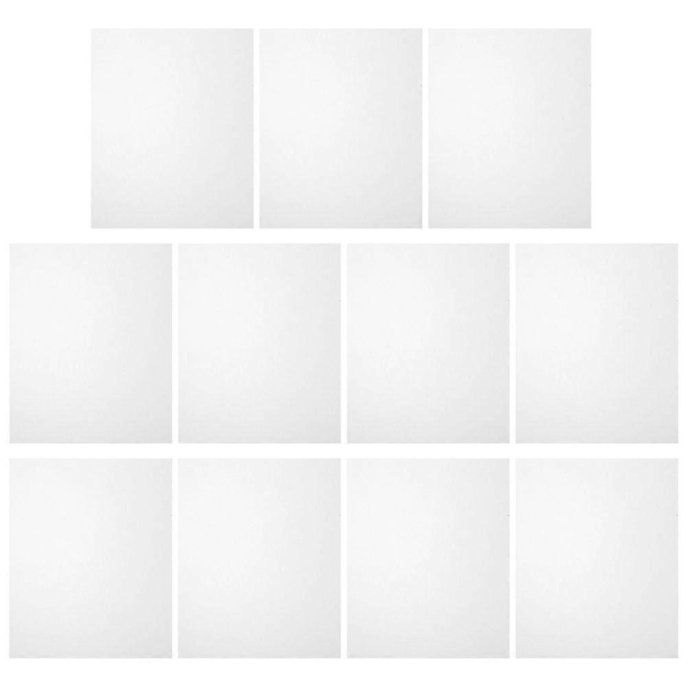 Transparent PVC Stencil Sheets for DIY Use Creative Drawing Templates Educational Toy 20 Pieces