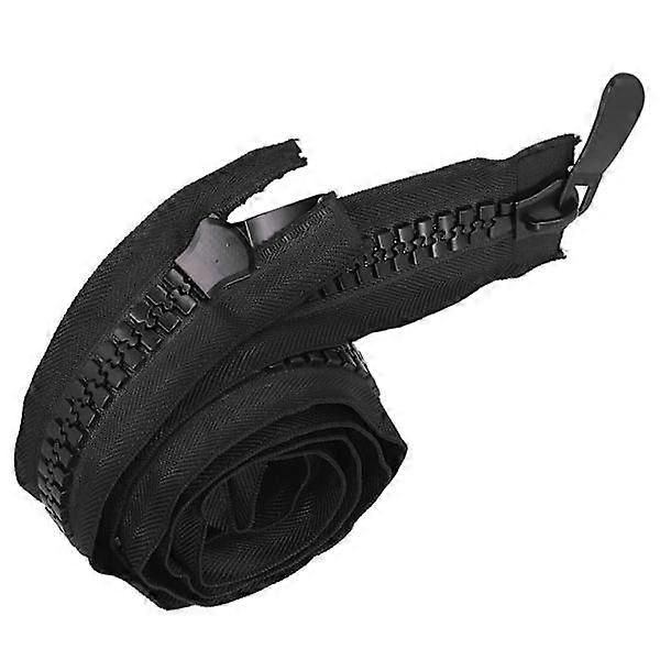 Hard plastic polyester extra-large open zipper for DIY sewing, tailor bags, tents 305CM.
