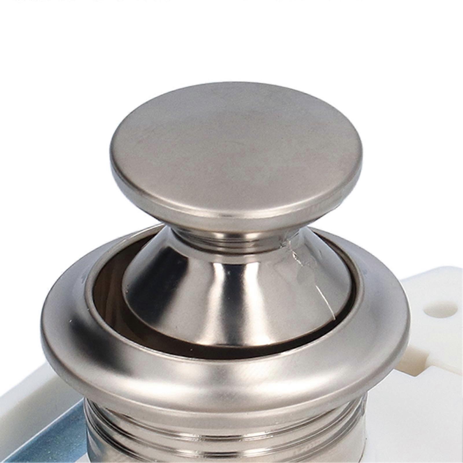 Push Button Latch Cabinet Catch Lock Door Knob Universal for Yachts Motorhome Camper Caravan