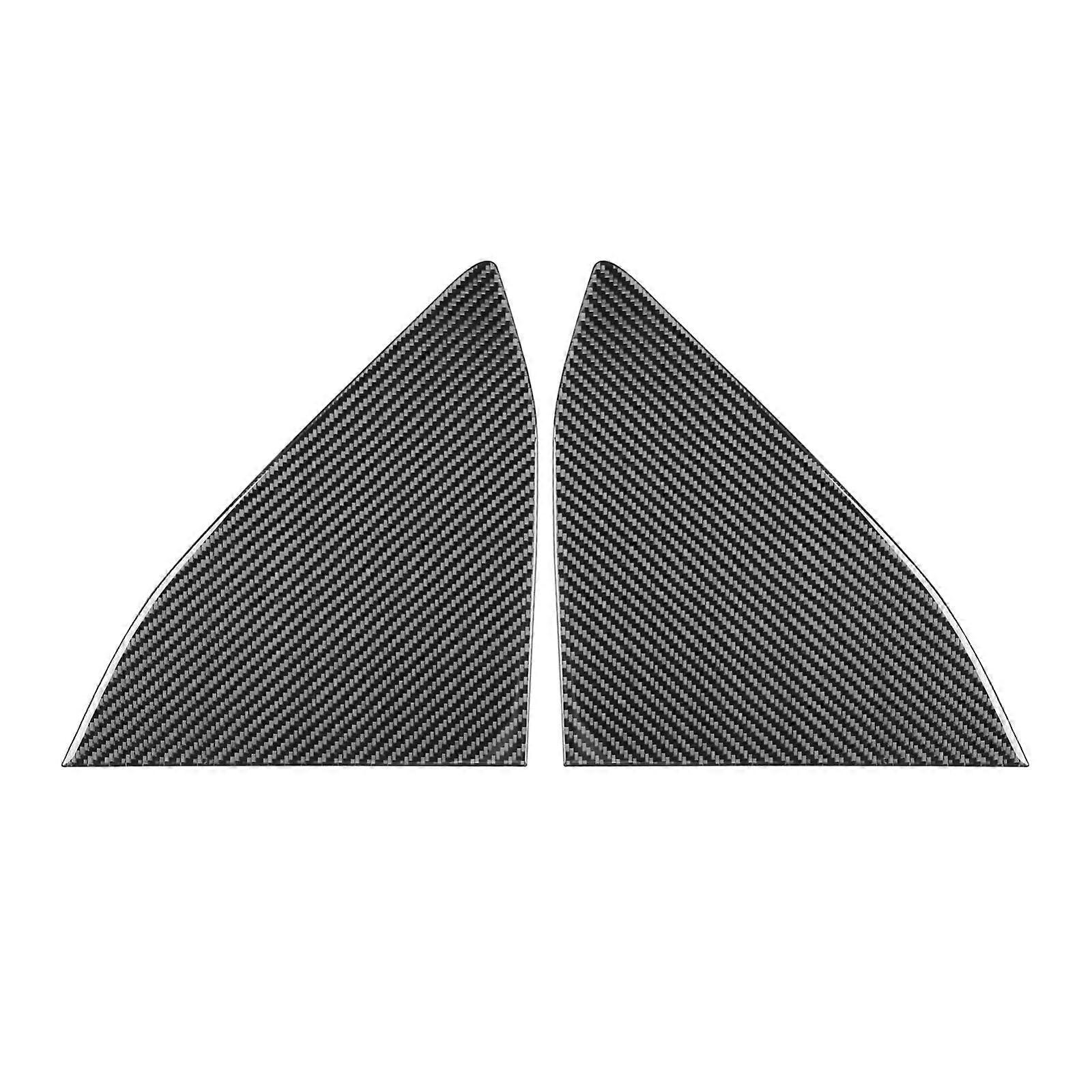 For Chevrolet Corvette C8 2pcs /Set Rear Triangle Window Decoration Sticker