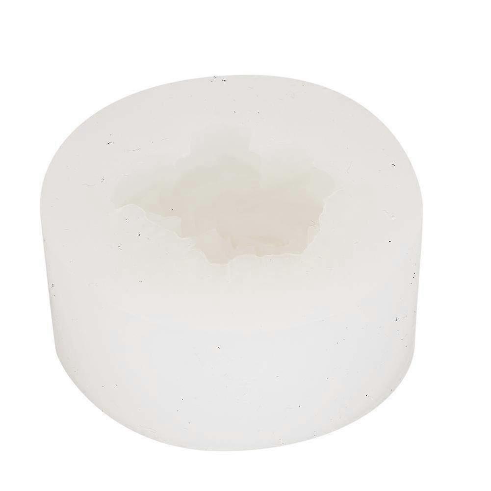 Crystal Silicone Flower Drop Mold for DIY Soap & Aromatherapy Decorations - Crafting Tool for Handmade Projects