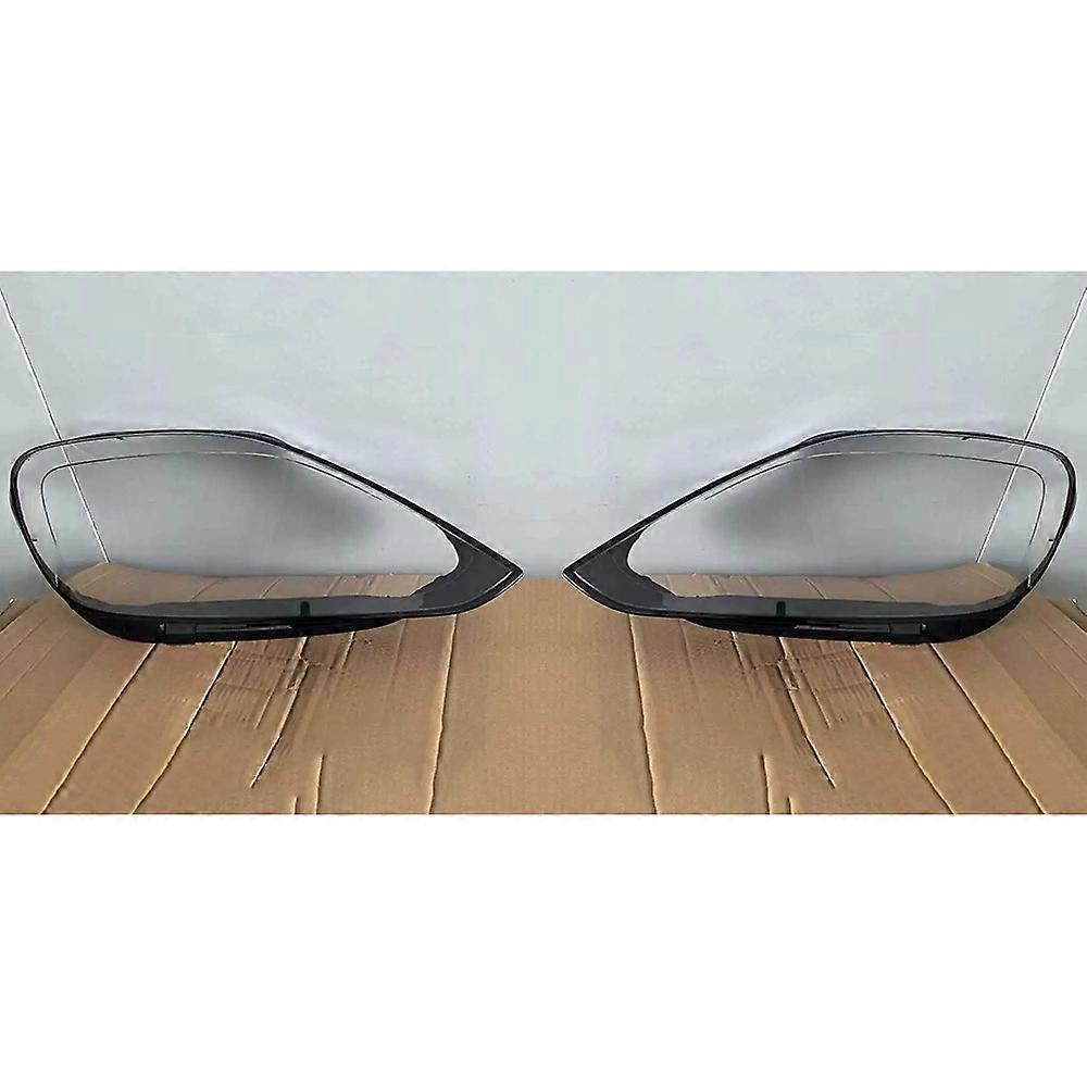 For to Auto Case Headlamp Caps For Porsche Cayenne 2024 2025 Car Front Headlight Lens Cover Lampshade Lampcover Head Lamp Light Shell